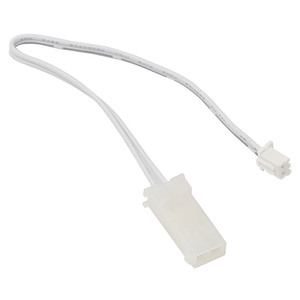 Connettore plug-in a 2 vie. Plastica. Bianco. Lunghezza 15 cm - Product Image 1