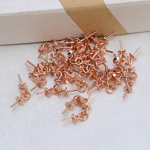 10 accessoires de fabrication de bijoux en argent S925, capuchons de perles à trou traversant allongés, plaques de perles intégrées, pour perles vides à connecter - Product Image 3