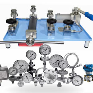 Manomètres numériques en acier inoxydable pour la mesure de pression hydraulique et le test de calibration du débit - Product Image 1
