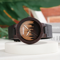 Vente Flash : Montre en Bois Personnalisée avec Logo OEM, Faible MOQ, Dropshipping, Mouvement Quartz Antique, Étanche, 43mm