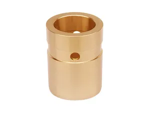 Factory Supply Casting JDB Graphite Brass Machining Bushing For Industrial Self Lubricating Bearing Excavator Copper Bush/