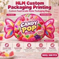 Sacs en Mylar découpés sur mesure, formes irrégulières, pochettes refermables holographiques anti-odeur, emballages personnalisés 1g 3.5g 7g 14g 28g