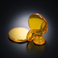 Lentille de focalisation laser USA CVD ZnSe D22 F6 3,5 mm 2,5 pouces pour laser CO2, haute qualité et durable