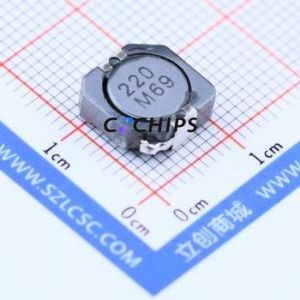 Inducteur de puissance CDRH104RNP-220NC SMD, 10,2x10mm (Inductance : 22uH) (Précision : 30%) Courant nominal : 2,8A - Product Image 1