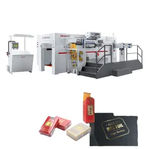 LH-1050FH Automatic Hot Stamping Machine Com função de aquecimento Adequado para produtos como bolsas pizza caixas etc