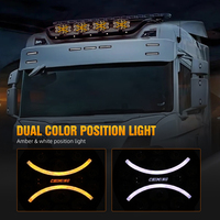 Prix usine 9-30v 60W blanc jaune DRL double Position projecteur lumière 10 pouces ovale Led conduite lumière pour camion tout-terrain 4WD SUV