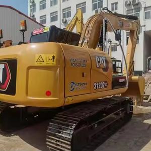 Excavatrice sur chenilles hydraulique d'occasion en excellent état, d'origine japonaise, CAT 312C 312D 312D2 312D2GC 312DL à vendre - Product Image 2