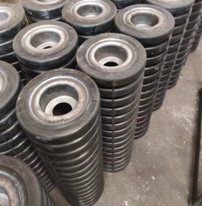 Hệ số nhỏ của sức đề kháng tác động Con lăn băng tải con lăn <span class=keywords><strong>PVC</strong></span> tay áo băng tải con lăn - Product Image 5