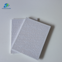 Plaques de plafond en PVC Premium 595*1195mm 7mm 7.5mm 8mm 9mm pour studio d'enregistrement, réduction du bruit, absorption acoustique, plaque de plâtre