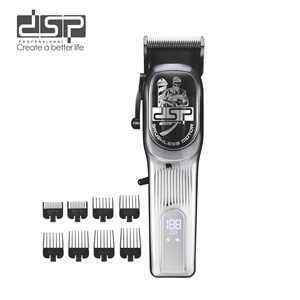 Dsp Hair Clipper <b>Set</b> Stainless Steel Blade Brushless Motor With Lcd Display For Men <b>Barber</b> Salon Use - Product Image 2