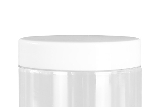 Tappo di plastica bianco