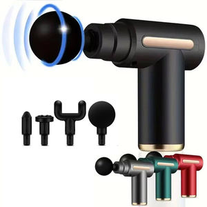 Massaggiatore Corpo 2025 di Tendenza, Massaggiatore Spalle Schiena Collo con Schermo LCD Touch, Mini <span class=keywords><strong>Pistola</strong></span> Massaggiante <span class=keywords><strong>Tascabile</strong></span> per Rilassamento Muscolare con Caricatore Type-C - Product Image 1