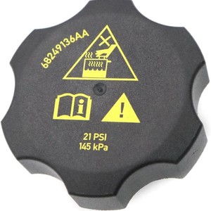 68249136AA <b>Radiator</b> <b>Cap</b> For Chrysler Dodge Jeep 21 PSI 145 kPa Replacement Part - Product Image 1