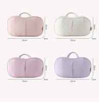 Bolsa Organizadora de Ropa Interior Portátil Personalizada para Viaje, Estuche de Almacenamiento de Sujetadores de Gran Capacidad, Bolsa de Embalaje para Lencería Colgante para Mujer
