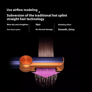 Placa de cerámica automática al por mayor, herramienta de estilismo para el cabello, pantalla LED, férula eléctrica para secado en húmedo, secador de pelo multifuncional, alisador - Product Image 4