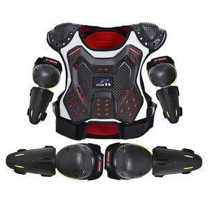 Traje de Protección para Motocicleta para Niños en Diferentes Colores, con Protección para Rodillas, Codos y Brazos, Accesorio Protector para Jóvenes y Adolescentes para Montar en Moto o Patinar - Product Image 3