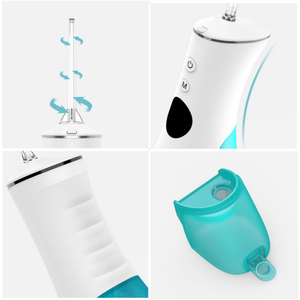 OEM/ODM meilleure vente fil dentaire sans fil irrigateur dentaire oral électrique avec 5 modes écran LCD <span class=keywords><strong>portable</strong></span> fil dentaire à eau - Product Image 6