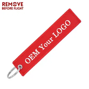 Thời Trang Trang Sức OEM Keychain Hành Lý <span class=keywords><strong>Tag</strong></span> Thêu Tùy Chỉnh <span class=keywords><strong>Key</strong></span> Chains Hủy Bỏ Trước Khi Chuyến Bay <span class=keywords><strong>Tag</strong></span> - Product Image 1