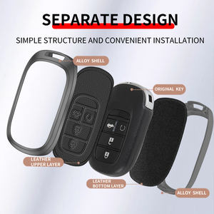 เคสกุญแจรถยนต์ทำจา<span class=keywords><strong>ก</strong></span>สังกะสีผสมสำหรับ Honda Civic 11TH <span class=keywords><strong>2022</strong></span> 3 4 5ปุ่มอุปกรณ์เสริมรถยนต์แบบไม่มี<span class=keywords><strong>ก</strong></span>ุญแจ - Product Image 3