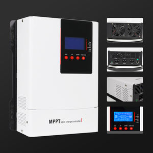 Régulateur de <span class=keywords><strong>panneau</strong></span> <span class=keywords><strong>solaire</strong></span> 12V 24V 36V 48V 120A Contrôleur de charge MPPT avec double affichage LCD USB Haute efficacité Contrôleur d'éclairage - Product Image 3