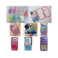 Lichicase Designer Case Protecteur avant Glitter Power Mobile Housing 3 en 1 Funda Para Tecno 360 Doublures 3in1 360 Phone Case