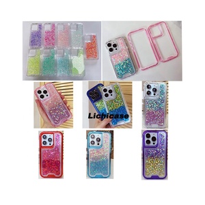 Lichicase Thiết kế trường hợp phía trước bảo vệ long lanh điện di động nhà ở 3 En 1 funda Para TECNO 360 lót 3in1 360 điện thoại trường hợp - Product Image 5