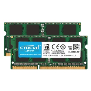 Memoria <span class=keywords><strong>RAM</strong></span> Crucial para Portátil DDR3 DDR3L 4GB 8GB SODIMM 1333 1666Mhz 204 Pines 1.35V/1.5V <span class=keywords><strong>RAM</strong></span> PC3-10600 12800 - Product Image 2