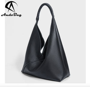 Sac fourre-tout vintage en cuir véritable AndoBag, grande capacité, nouvelle mode, pour femmes, décontracté, tendance, sac bandoulière 2541 - Product Image 5
