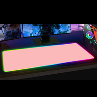 Tapis de souris de jeu QLM OEM RGB, petit et grand, rouge ou personnalisé, pour joueur, tapis de souris pour ordinateur avec rétroéclairage, tapis