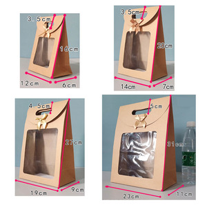 Túi giấy quà tặng có cửa sổ trong suốt - Product Image 6