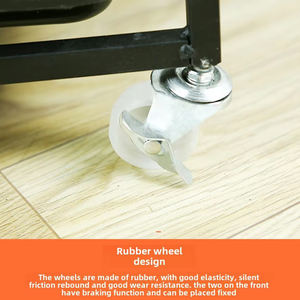 Große Metall Zwinger Hunde käfige Haus zwei Türen quadratische Kiste Rohr Eisen und Kunststoffs chale Paletten kasten Verpackung - Product Image 4