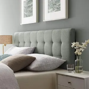 Dacron fabric design king size upholstered headboard for queen beds