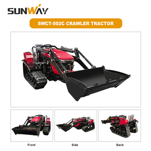 Máy Kéo Bánh Xích Nhỏ 50HP Máy Kéo Làm Vườn <span class=keywords><strong>Mini</strong></span> Với Máy Trồng Cây/Máy Xoay/Máy Xúc Đầu Trước - Product Image 3