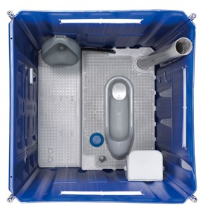 กระโถนพลาสติกพกพาสะดวกน้ำหนักเบาสำหรับใช้งานกลางแจ้งและฉุกเฉิน - Product Image 2