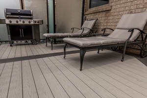 2023Wpcコンポジットデッキよりも優れた最新の高級屋外WPCデッキPVCフローリング - Product Image 4