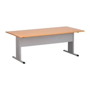 Table de bureau moderne en métal pour ordinateur avec tiroir Table de bureau pour école