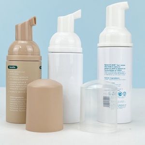 Support Color Customization Emrty 30ml 60ml White Brown Sticker Label Foam <b>Pump</b> <b>Bottle</b> Manufacturer - Product Image 3