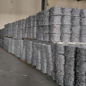Kawat besi tergalvanis kekuatan tinggi kawat berduri untai ganda tahan benturan untuk perlindungan pagar pasure dan pertanian - Product Image 6