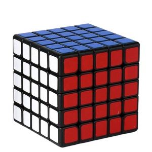 Cubo Mágico de Velocidad <span class=keywords><strong>Moyu</strong></span> Meilong Serie <span class=keywords><strong>5x5</strong></span> con Base Negra y Adhesivos, Venta al Por Mayor - Product Image 1