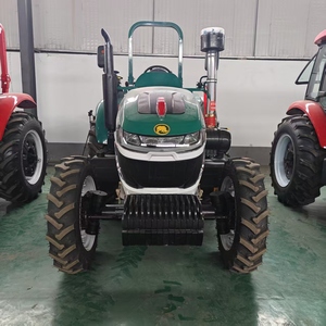 Carburant diesel 4x4 Type d'entraînement de tracteur agricole Mini tracteur avec la puissance 100hp évaluée équipée du moteur de boîte de vitesse - Product Image 2