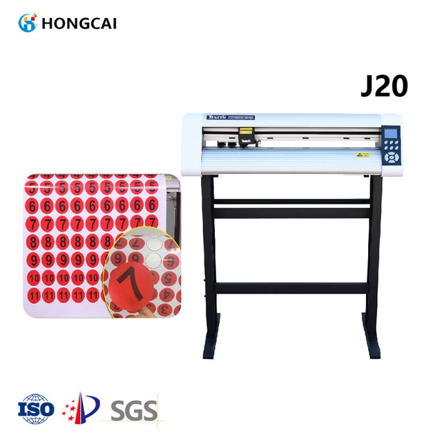 Hongcai Kuke Automatic High-Pressure Performance Vinyl Cutter Red Light Positioning 3M Reflective Film Post-Press Equipment