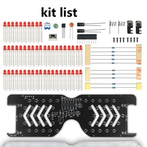 OKYN-G2008 Sound Activated Luminous Glasses Electronic <b>Welding</b> Practice <b>Kit</b> - Product Image 4