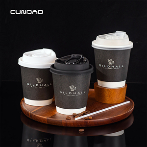 Vasos <span class=keywords><strong>de</strong></span> <span class=keywords><strong>Café</strong></span> Desechables Personalizados con Impresión, <span class=keywords><strong>de</strong></span> Doble Pared, <span class=keywords><strong>de</strong></span> 8, 10, 12 y 16 oz, con Logotipo Personalizado, Vasos <span class=keywords><strong>de</strong></span> Papel para Llevar con Tapa - Product Image 4