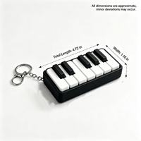 Vashine Clé de piano en forme de caca imprimée en 3D, mini clavier mécanique, jouet anti-stress créatif, jouet sensoriel, décoration, cadeau farfelu