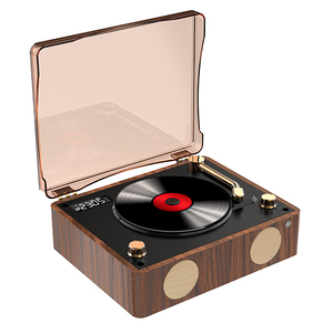 Xách Tay Máy nghe nhạc <span class=keywords><strong>CD</strong></span> với không dây FM radio & LCD hiển thị hỗ trợ USB TF thẻ & bằng gỗ cdfor On-The-Go giải trí - Product Image 6