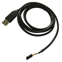 Cable Convertidor Serial USB a RS232 UART TTL 5V FTDI de Alta Compatibilidad Utech OEM con Blindaje Trenzado para Uso en Computadoras