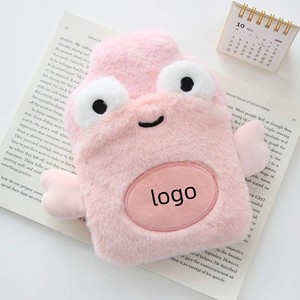 Bouteille d'eau chaude d'injection en <span class=keywords><strong>peluche</strong></span> dessin animé vache lapin dinosaure canard en forme d'animal hiver lit pieds main chaude en <span class=keywords><strong>peluche</strong></span> avec couverture en <span class=keywords><strong>peluche</strong></span> - Product Image 4