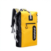 Sac de voyage tendance en PVC 20L avec logo personnalisé, faible MOQ, léger, portable, imperméable, pour le camping, la randonnée, le ski, la chasse, les sports de plein air