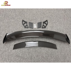 Aileron arrière en fibre de carbone sèche style PT pour Mercedes Benz AMG GT GTS 2014-2016, pièces de carrosserie, kit carrosserie, séparateur d'aileron arrière en carbone - Product Image 5