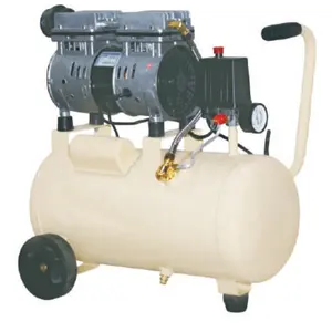18l 550w motor outstanding no oil silent oil free piston portable air compressor with low price for dental spray painting